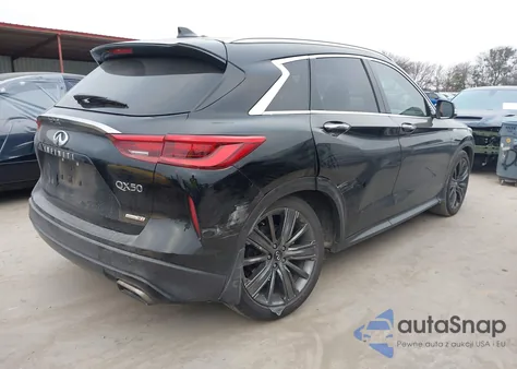 2020 Infiniti Qx50 Essential z USA, uszkodzony, nr VIN 3PCAJ5M11LF110711